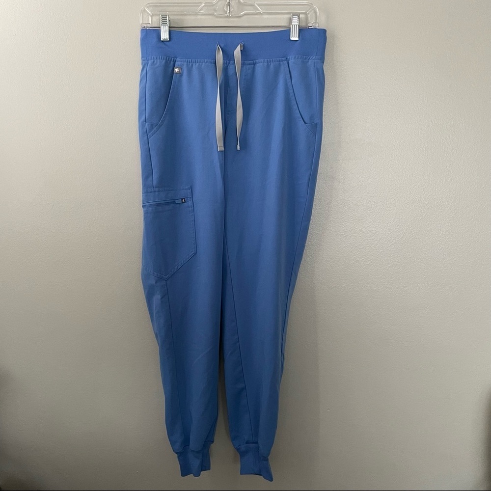 Figs Zamora Jogger Scrub Pants ceil blue